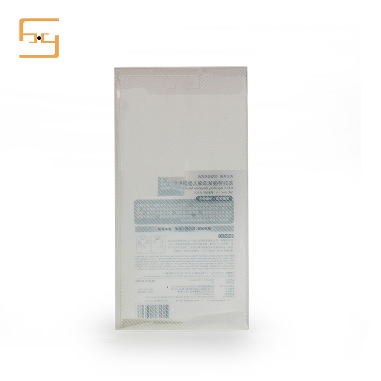 Wholesale Environmental Transparent Mask Folding Plastic Packaging Box