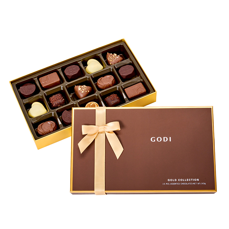 chocolate ribbon custom brand logo packaging paper box
