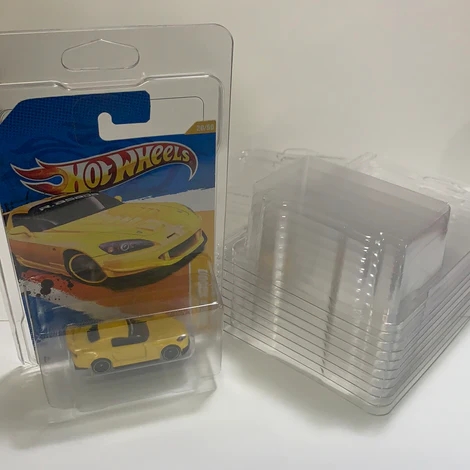 Plastic blister packaging hot wheels protector for toy