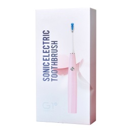 White electric toothbrush packaging box