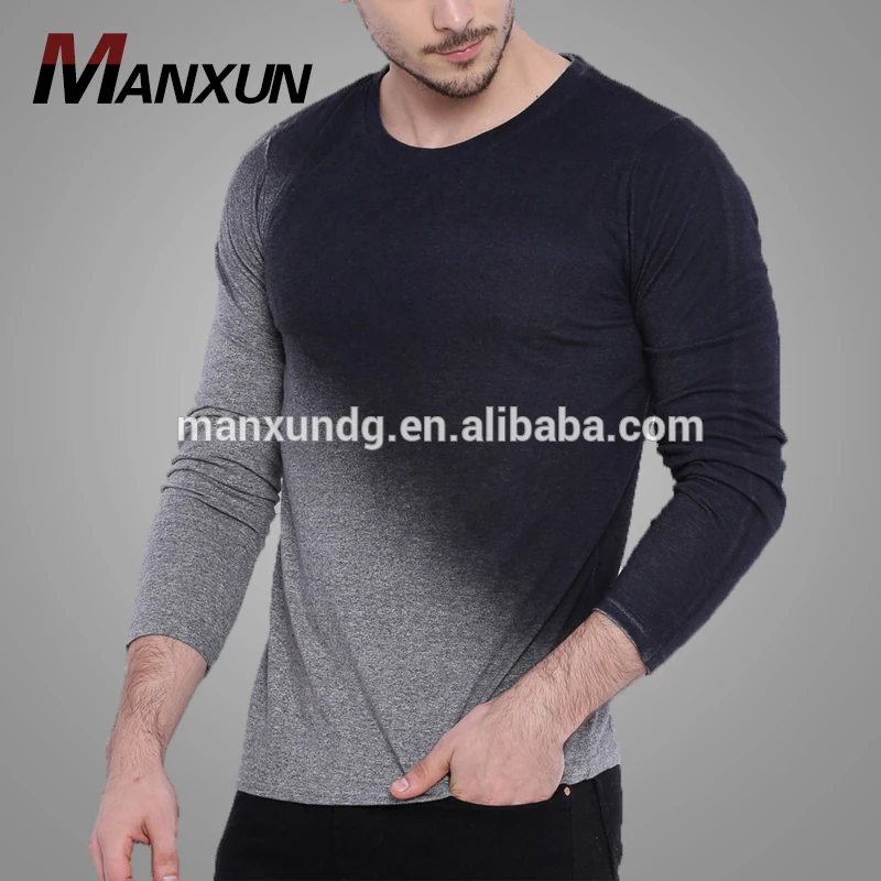 Guangdong Custom Fashion Men's T Shirt Manufacturer Long Sleeveless Casual Tee Shirt Cotton Formal T Shirt Men's Top