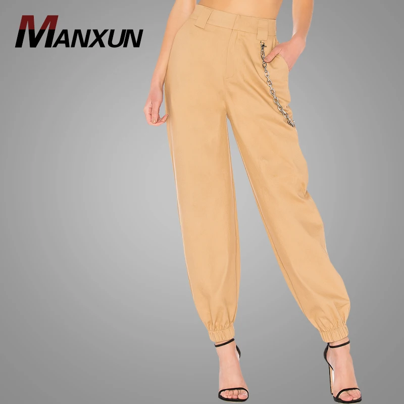 Latest Design Fashion Women Mid-rise Pants Casual Pants Women Trousers Ladies Hot Sell 2018