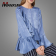 Clothing-Fashion-2019-Solid-Color-Bell-Sleeve