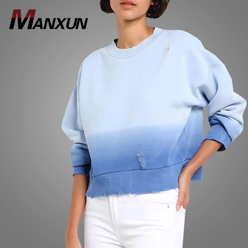 Hotsale Ladies Tops New Fashion Gradient Sweatshirt Plus Size Casual Female Clothing Classic Pullover Hoodies