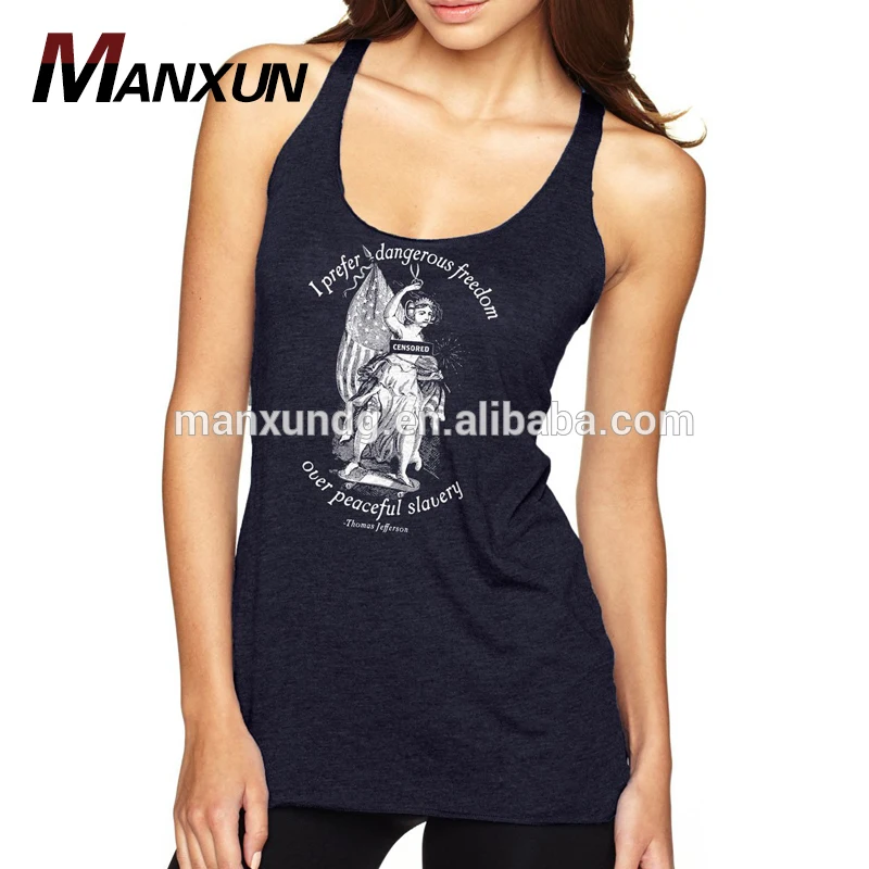 Wholesale Women Singlet Custom Own Design Sublimation Printing Tank Top