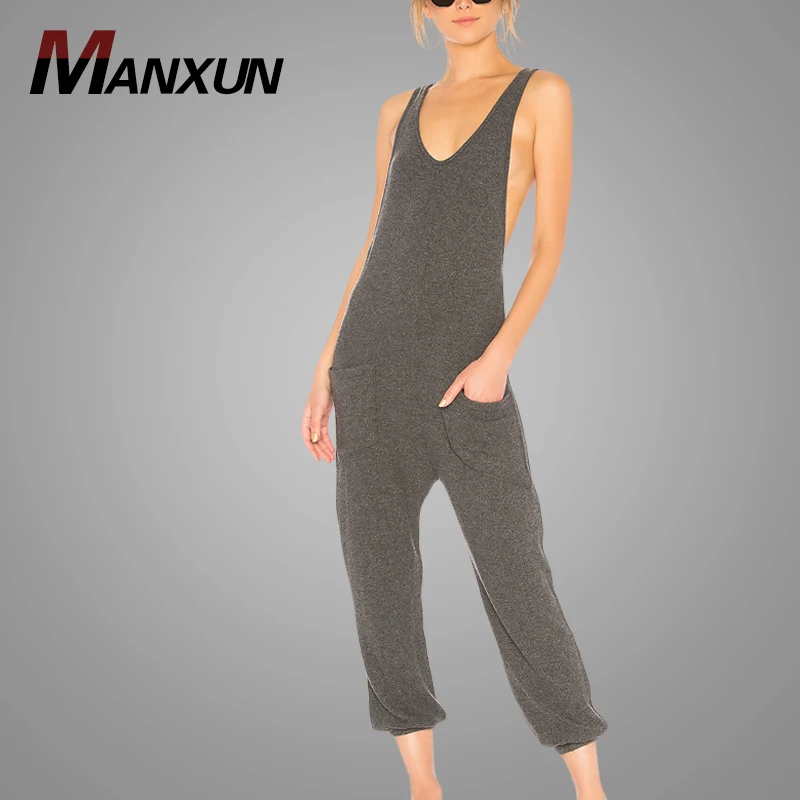 Summer Hot Sell Strap V Neck Sleeveless Jumpsuit Latest Design Sexy Jumpsuits Women 2018 Romper Jumpsuits