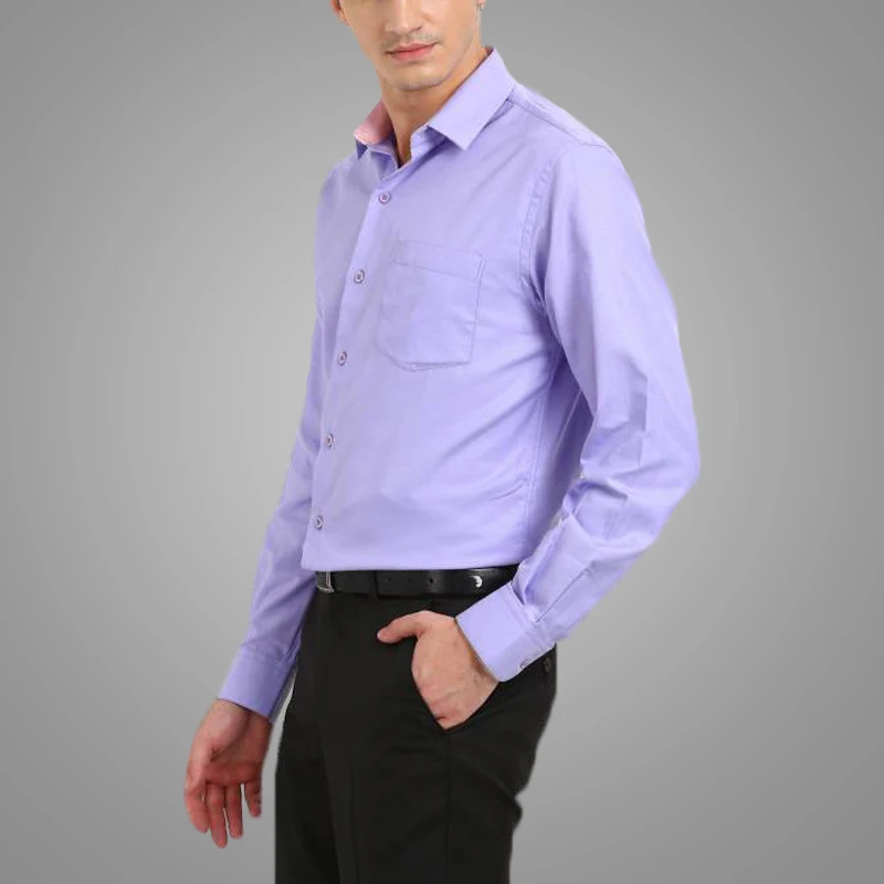  High Quality long sleeve dress shirts for men 5