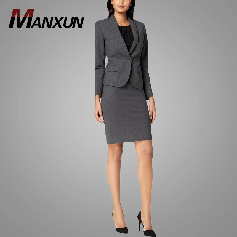 High Quality Pants & Skirt Women Suit Set Slim Fit Office Pencil Skirt 3 Pieces Formal Suit for Women