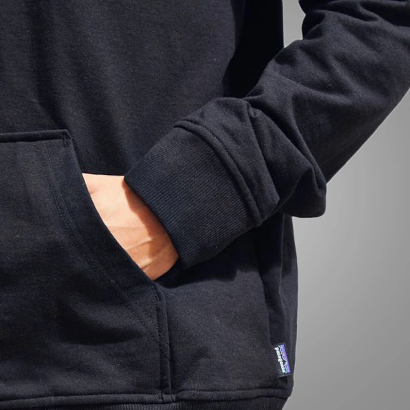 OEM Blank Custom Printing Mens Oversized Hoodie High Quality Black Woven xxxxl Sweatshirt Men 3