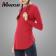 Wholesale-Cheap-Longline-Knitted-Red-Blouse-Slim