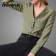 New-Listing-Fashion-Women-Casual-Solid-Color