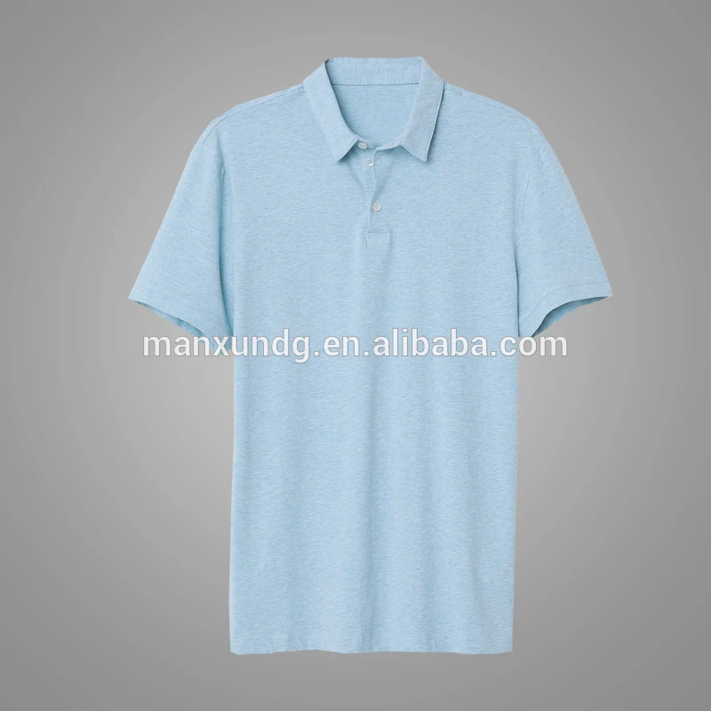 Wholesale Custom Design Men Short Sleeve Polo Shirts Fitness Blank 100% Cotton Polo t-shirt 7