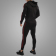 Custom-Panel-Black-Mens-Plain-Tracksuit-Slim