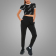 Custom-Printing-Black-Cropped-Slim-Fit-Women