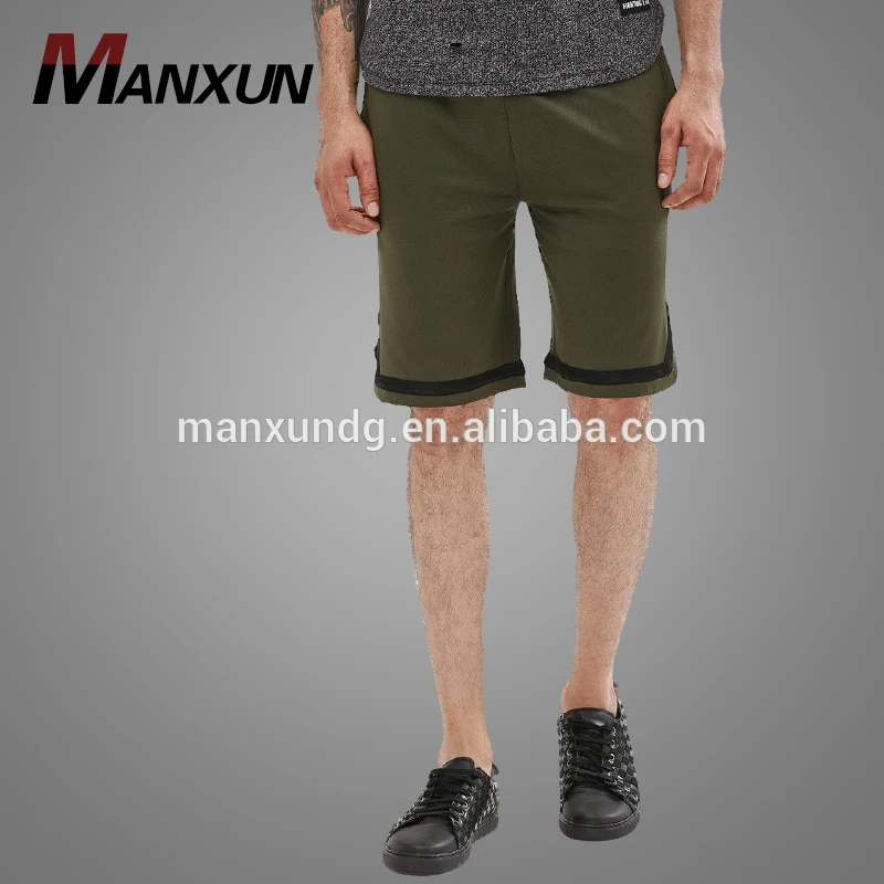 Wholesale Drawstring Waist Shorts Sweatpants Knee Length Half Shorts Pants