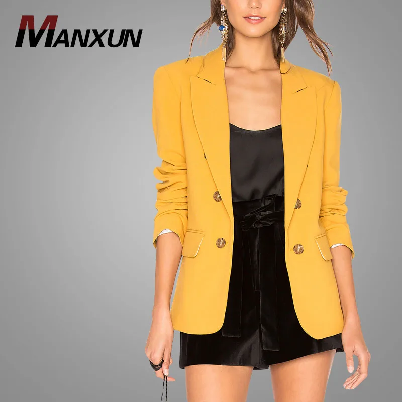 New Arrival Women Business Blazers Custom Fashion Blazers Ladies Women Hot Selling Apparel 2018