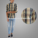 New-Hot-Sale-Mens-Check-Plaid-Shirt
