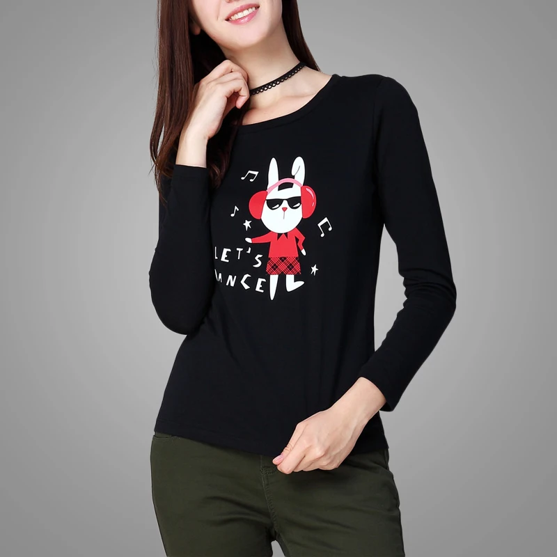  High Quality long sleeve couple t-shirt