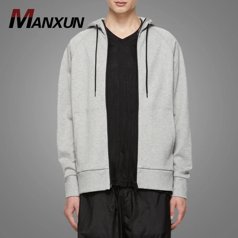 Hot Selling High Quality Blank Cotton Hoodies OEM Wholesale Outdoor Streetwear Sport Zipper Hoodies Sweatshirts