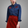 Wholesale-Navy-Blue-Pocket-Sequined-Women-Denim