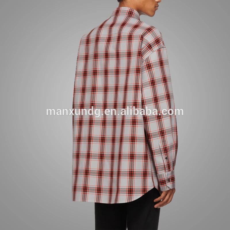  High Quality cotton long sleeve white shirt 5