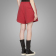 Wholesale-Fashion-Red-Shorts-Women-French-Terry