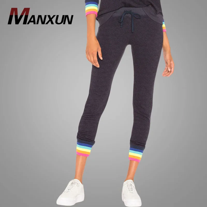 Wholesale Antumn Women Slim Jogger Pants Fashion Design Track Pants Custom Sweat Pants Hot Sell
