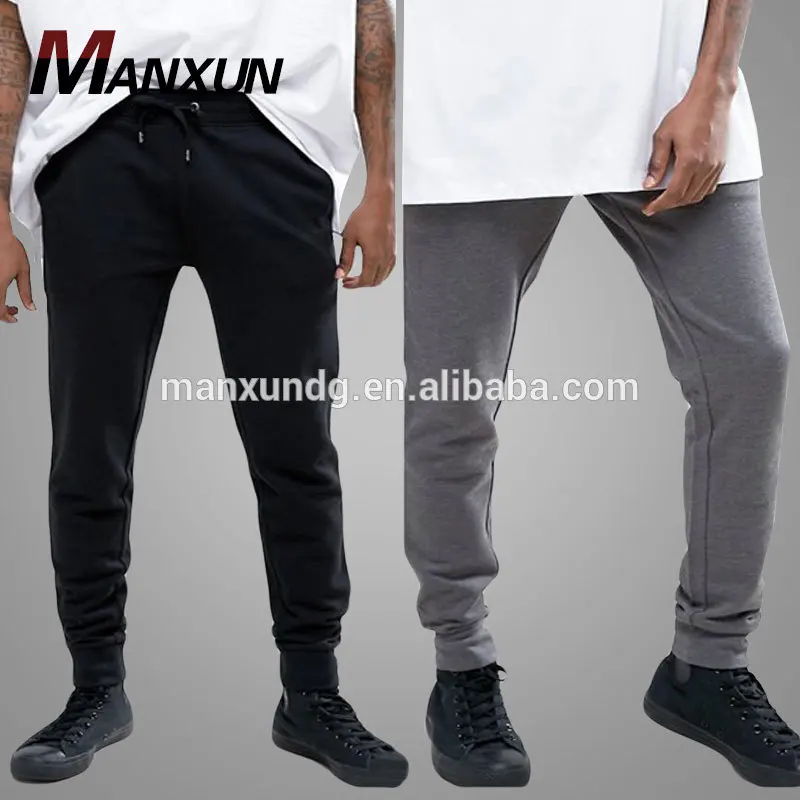Wholesale Soft Design Men Jogger Sweatpants 100% Cotton Material Men Super Skinny Joggers Sport Trouser