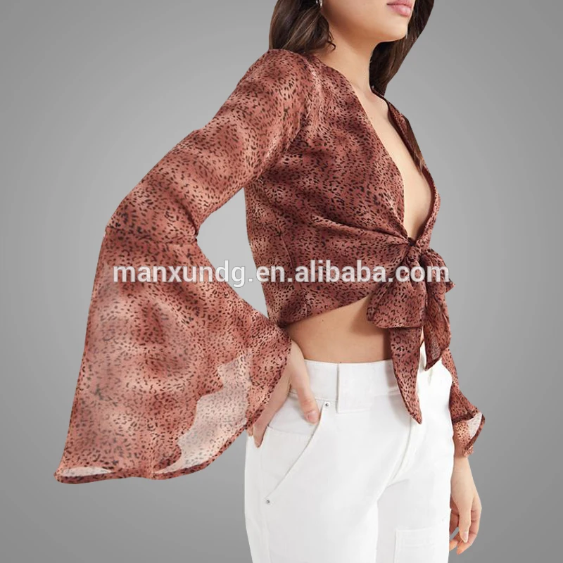 chiffon top loose ManXun1811261024 Details 3