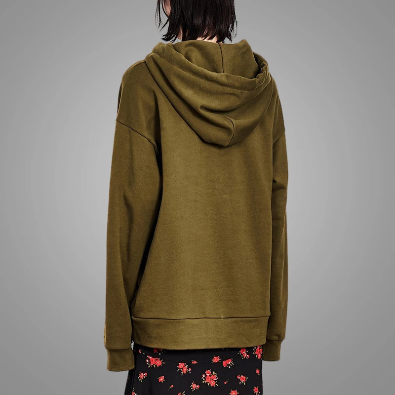  High Quality oversized plain pullover hoodies 9
