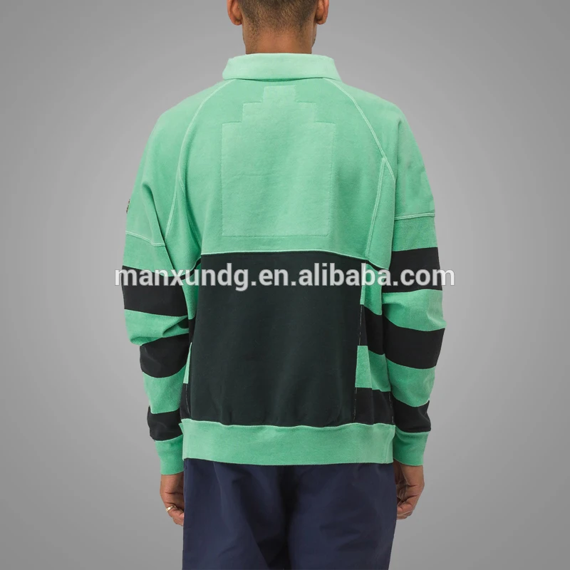 mens polo collar striped t shirt MANXUN201811301604J Details 5
