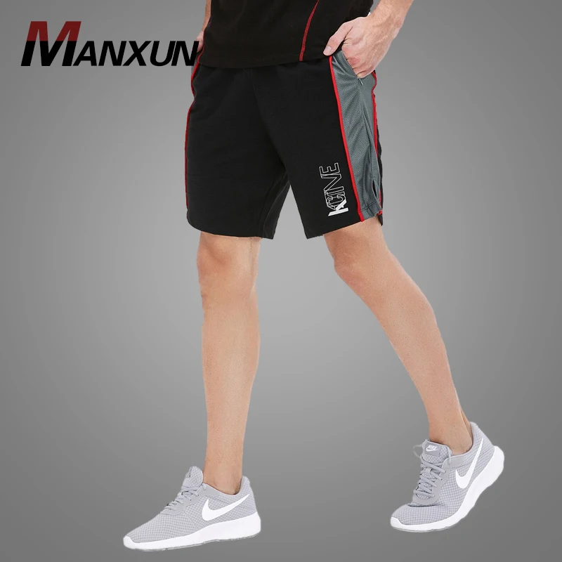 Custom Side Panel Running Shorts For Mens Half Sport Sweatpants Mens Shorts Pants 2018