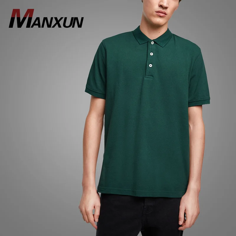 Basic Mens Polo Shirt in Miami Short Sleeves 100% Cotton Polo Shirts Customized Logo