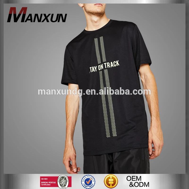 Alibaba Online Shopping Black Cotton T Shirts Custom Printing Short Sleeve Men T Shirt