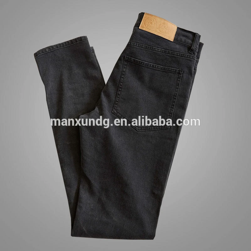 2018 New Style Cotton Denim Pants For Men Tight Patch Skinny Jeans