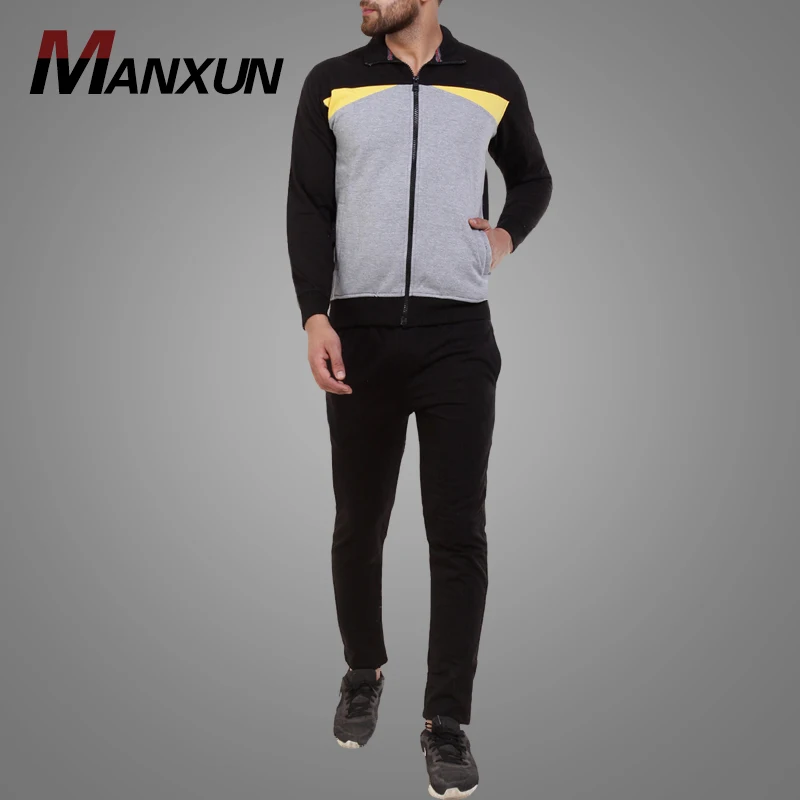 OEM Sportswear Sets High Quality Mens Sweat Suit Wholesale Slim Fit Tracksuit For Gymwear