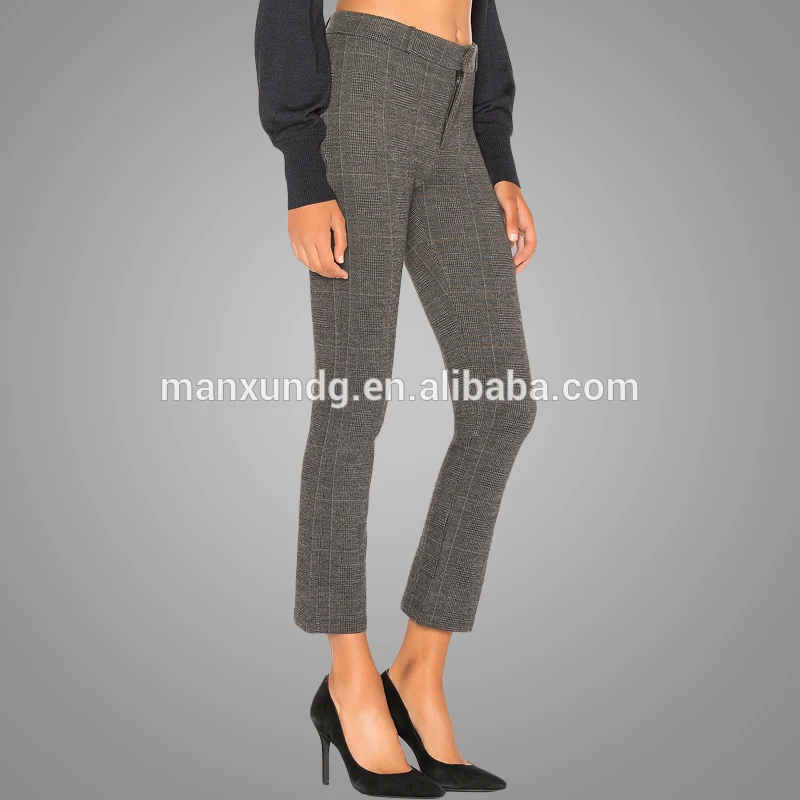 Latest Custom Vintage Pants Women Fashion Ladies Women Striped Pants Wholesale Direct Factory 2018 3