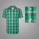 New-Model-Summer-Green-Men-Plaid-Shirt