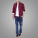 2018-Autumn-Red-and-Black-Mens-Flannel