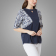 Fashion-Navy-Gathered-O-neck-Hole-Tops