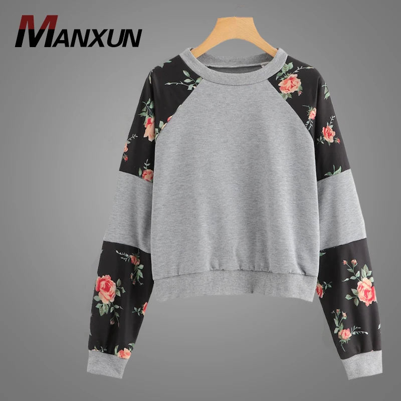 OEM Blank Custom Long Sleeve Sweatshirt Best Sale Cotton Blouse Good Quality Black And Grey Split Hooded Clothing