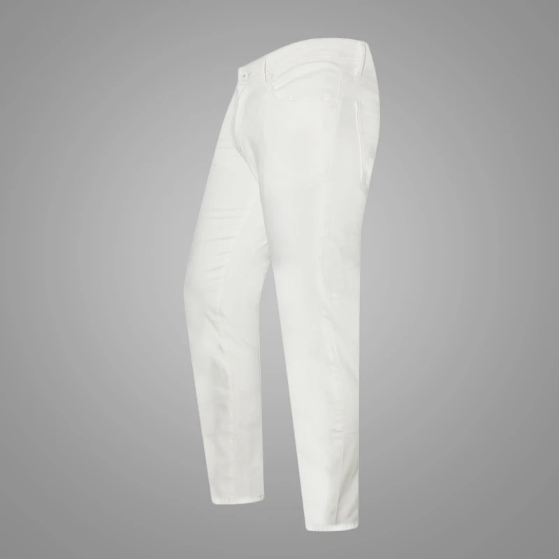 China Wholesale Fashion Plain Vapour White Slim Fit Stretch Women Casual Pants Elegant Girls Pants 11