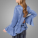 Clothing-Fashion-2019-Solid-Color-Bell-Sleeve