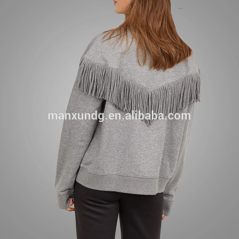  High Quality Pullover Sweatshirt Without Hood For Girls 5