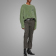 Wholesale-New-Green-Floral-Embroidered-Sweatshirt-Velvet