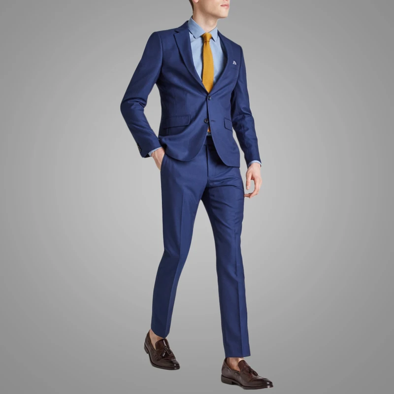 Fashion Slim Fit Mens Office Suits Set with Vest Business Formal Men Suits 3 Pieces for Wedding 3