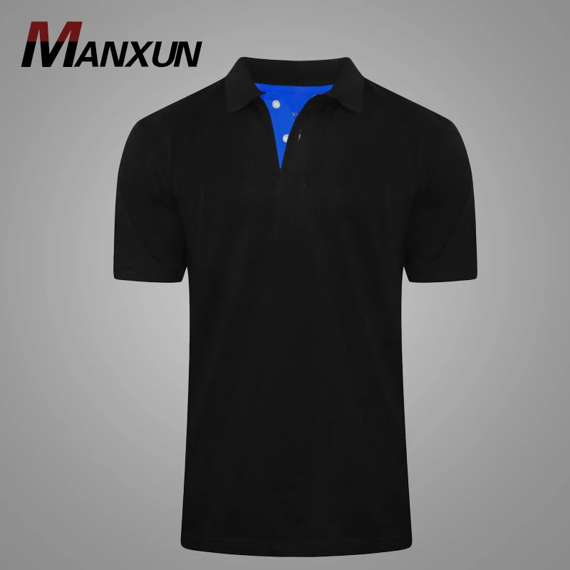 Cotton and Polyester Sublimation Embroidered Plain Blank Polo T-shirt  Wholesale