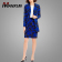 High-Quality-Blue-Floral-Print-Fashion-Womens