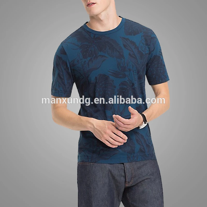 New Design Fashion Clothing All Over Print Tshirt Custom Organic Cotton Mens tshirts Wholesale
