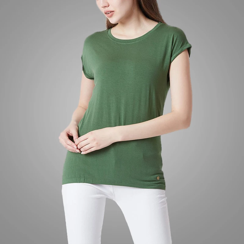 Cheap China Wholesale Clothing Womens Custom Jersey tshirt Women O-neck Blank t-shirt